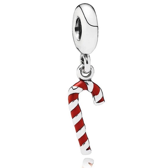 Pandora Candy Cane Dangle Charm - Picture 3 of 4